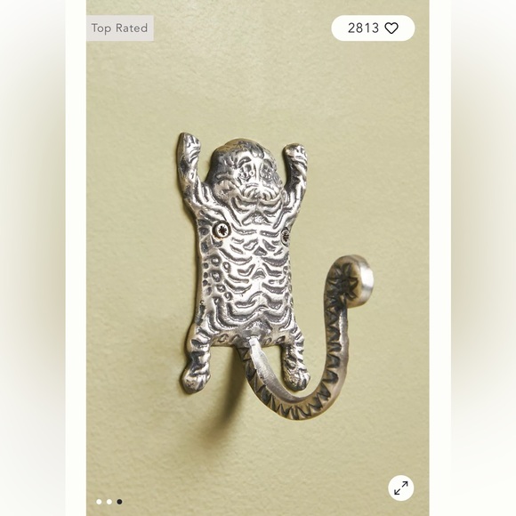 Tibetan Tiger Bath Hook - Thumbnail 4